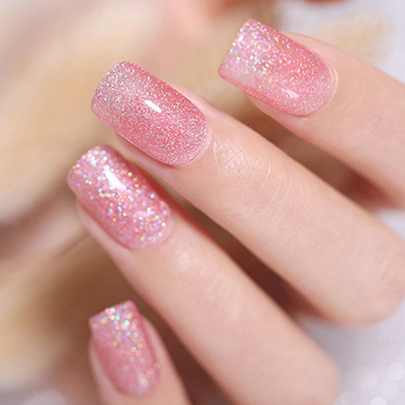 3 U 1 Gel Lak Za Nokte Pen Glitter One Step Nail Art Gel Lak 74 Boje Jednostavan Za Korištenje Uv Gel