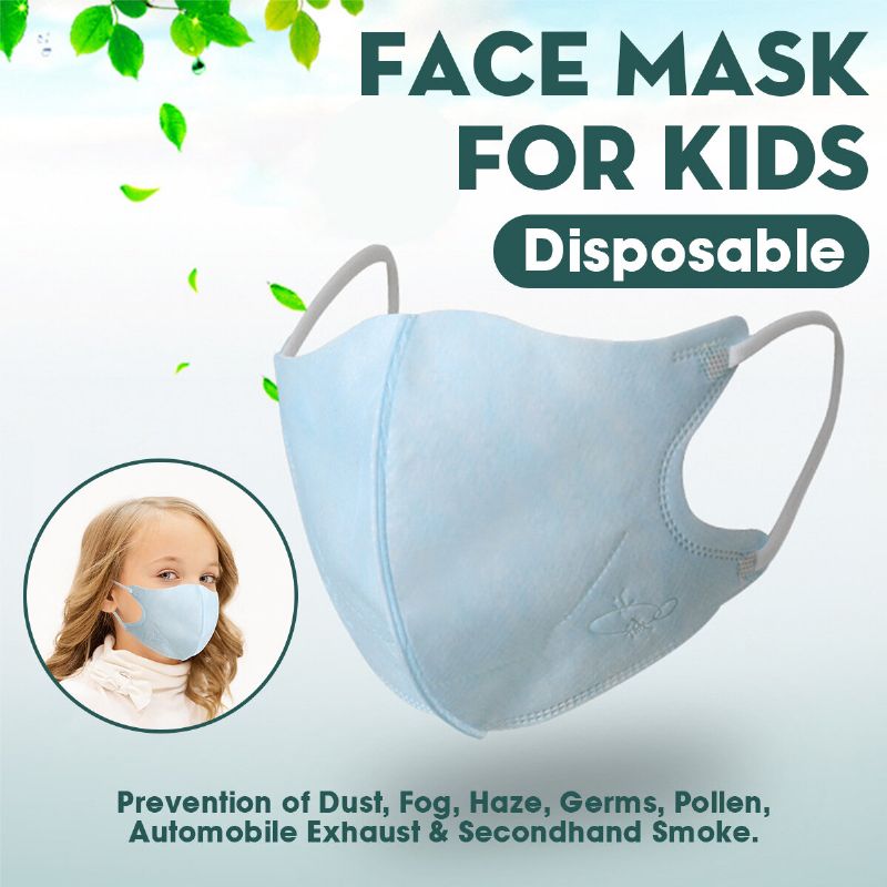 Jednokratna Dječja Maska Troslojna Zaštita Pm2.5 Meltblown Platnena 3d