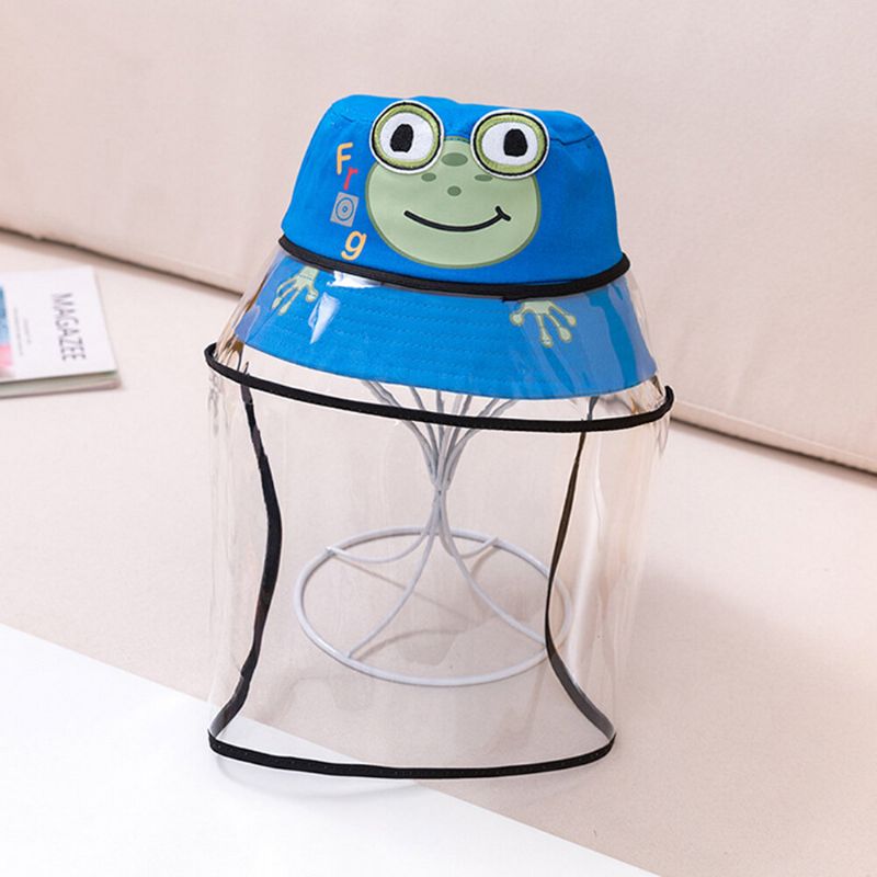 Little Frog Dječji Ribarski Šešir Otporan Na Prašinu Za Sunce Zaslon Za Lice Koji Se Može Ukloniti