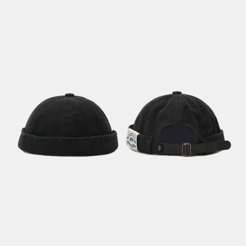 Muškarci I Žene Retro Street Hip Hop Skull Caps Divlje Šeširi Bez Oboda