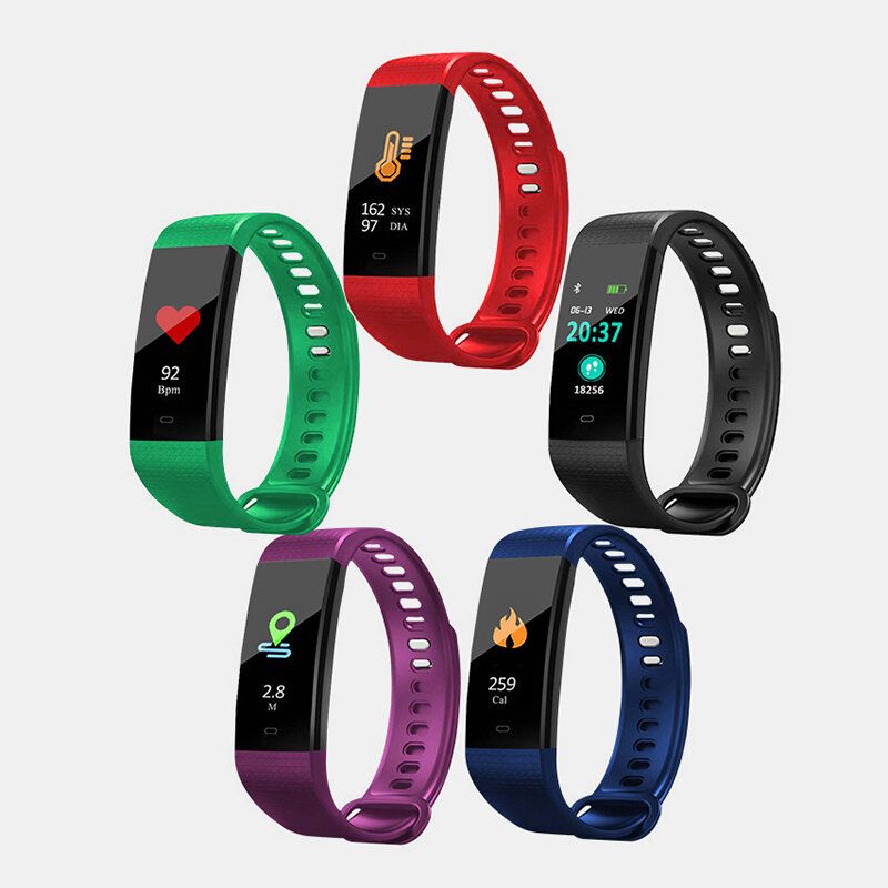 Smart Band Monitor Otkucaja Srca Krvni Tlak Bluetooth Ekran U Boji Smartband Aktivnosti Praćenje Fitnessa