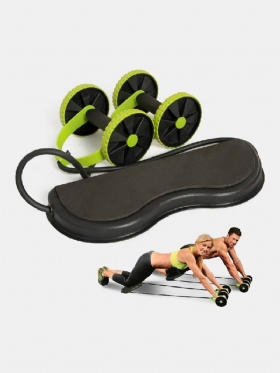 Višenamjenski Kotač Za Trbušne Mišiće Fitness Power Roller Wheel Tiha Plastična Oprema Za Vježbanje Nogu U Struku