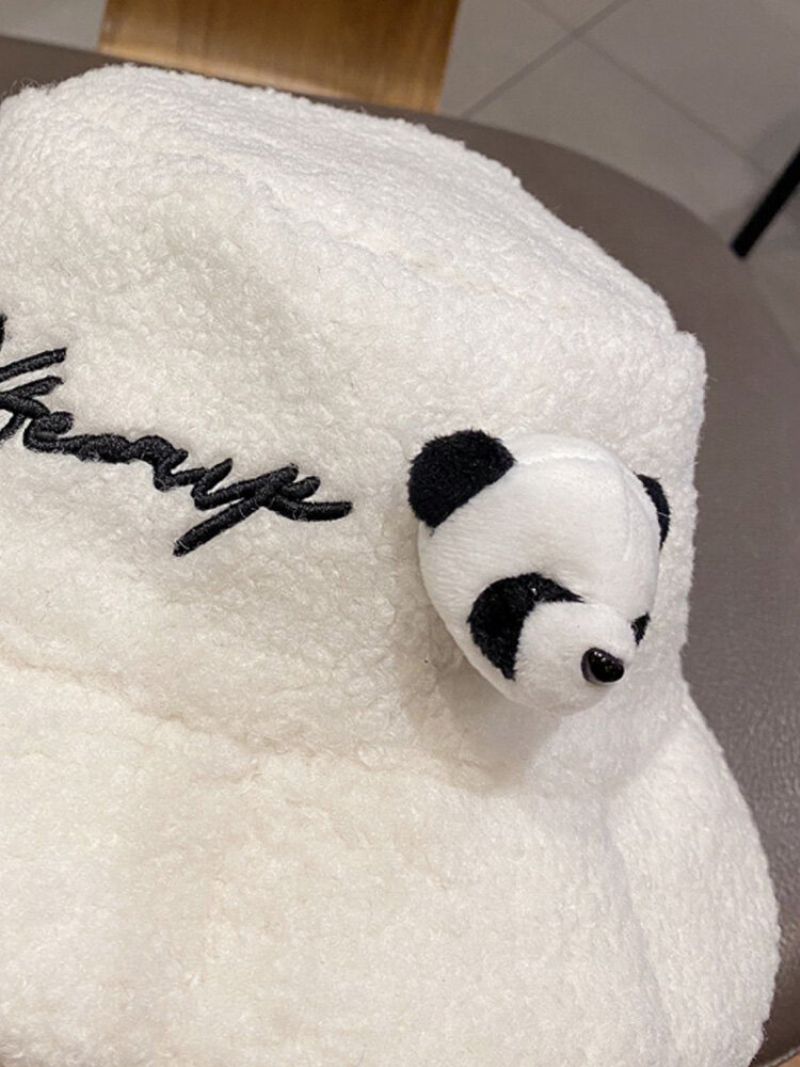 Zimske Olimpijske Igre Peking 2023. Unisex Plišana Lutka Panda S Vezom Za Sve Utakmice Ukrašena Toplim Šeširom