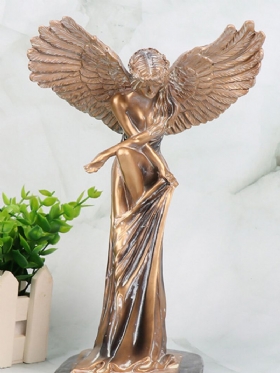 1 Pc Smola Visokokvalitetni Raširenih Krila Anđeo Dekoracija Stola Elegantni Otkupljenja Inovativni Dekor Kerubina Skulptura