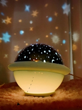1 Pc Ufo Sjenilo Projektor Zvjezdanog Neba Šareno Noćno Svjetlo Koje Poboljšava San Za Uređenje Doma