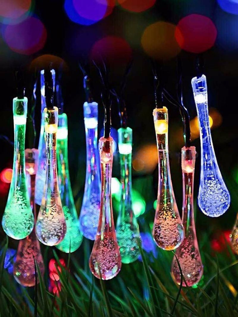 4.8m 20led Baterija Bubble Ball Fairy String Lights Vrtna Zabava Božićno Vjenčanje Uređenje Doma