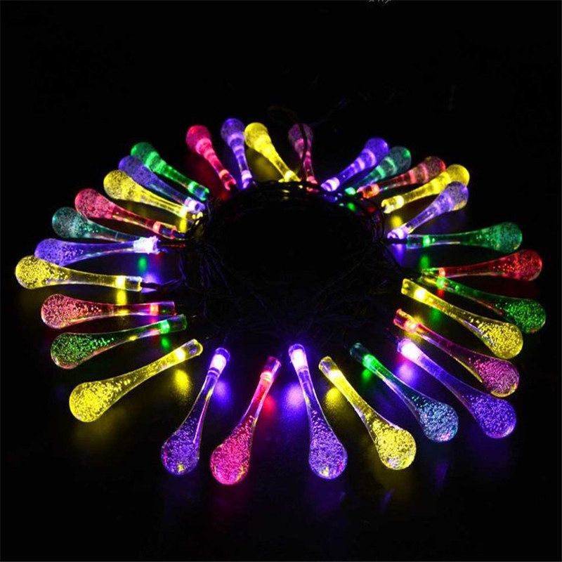 4.8m 20led Baterija Bubble Ball Fairy String Lights Vrtna Zabava Božićno Vjenčanje Uređenje Doma