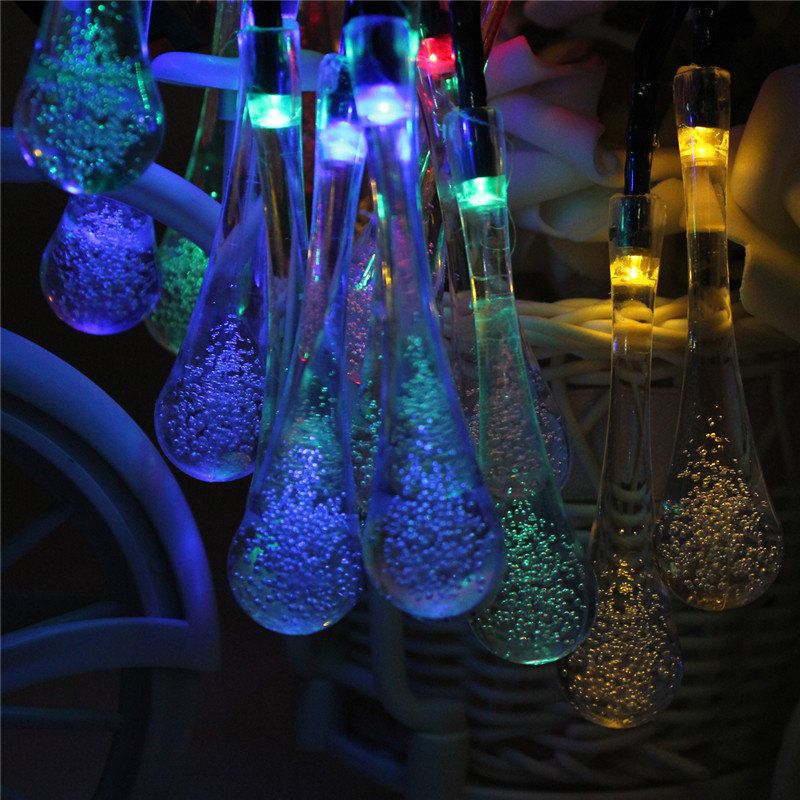 4.8m 20led Baterija Bubble Ball Fairy String Lights Vrtna Zabava Božićno Vjenčanje Uređenje Doma