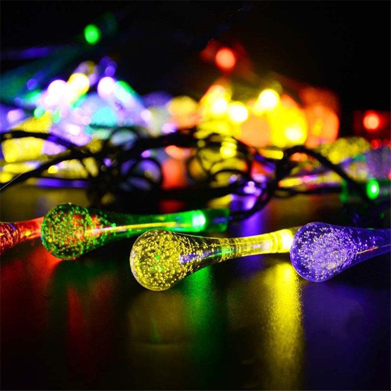 4.8m 20led Baterija Bubble Ball Fairy String Lights Vrtna Zabava Božićno Vjenčanje Uređenje Doma
