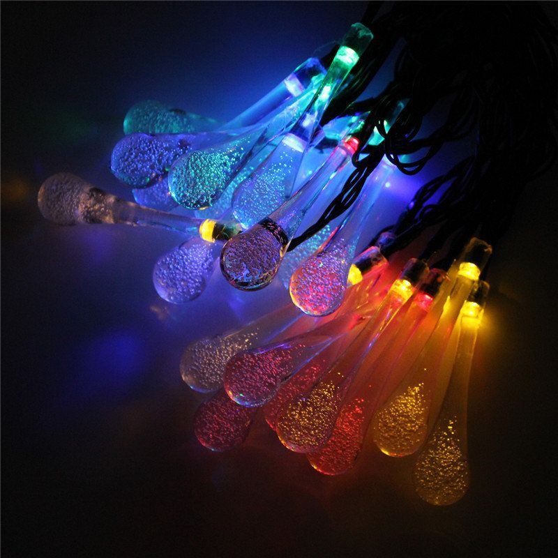 4.8m 20led Baterija Bubble Ball Fairy String Lights Vrtna Zabava Božićno Vjenčanje Uređenje Doma