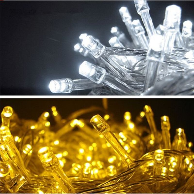 5m Led Na Baterije Funky On Trepereća Svjetiljka Fairy String Lights Party Festival Home Decor