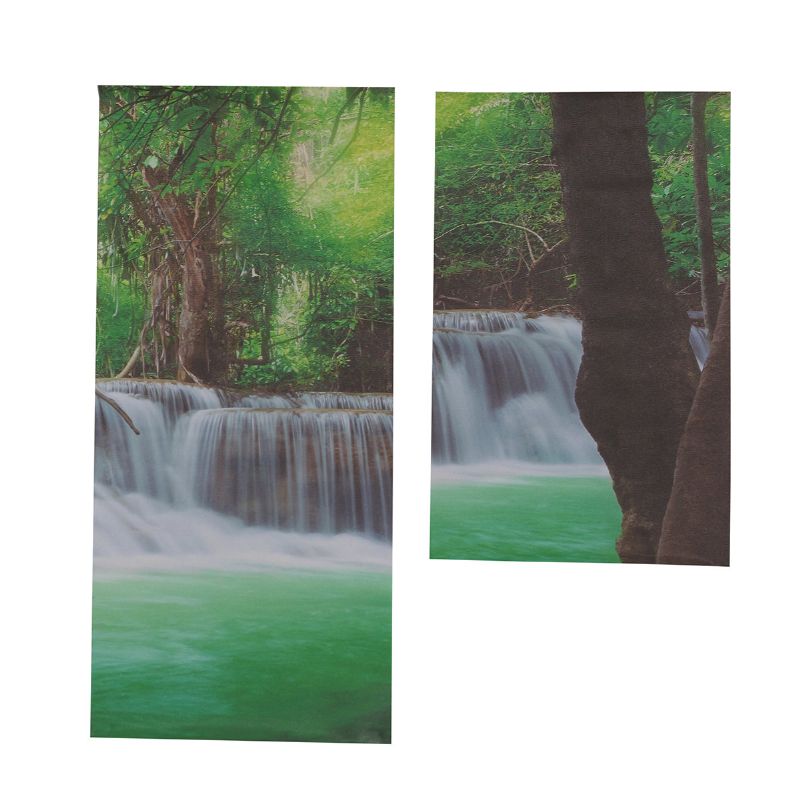 5pcs Waterfall Unframed Landscape Moderna Apstraktna Umjetnička Zidna Dekoracija