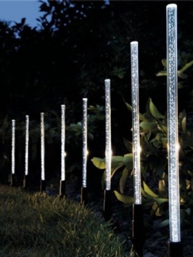 8 Kom Solarnih Svjetiljki Bubble White Led Svjetiljka Za Vanjski Travnjak I Vrt