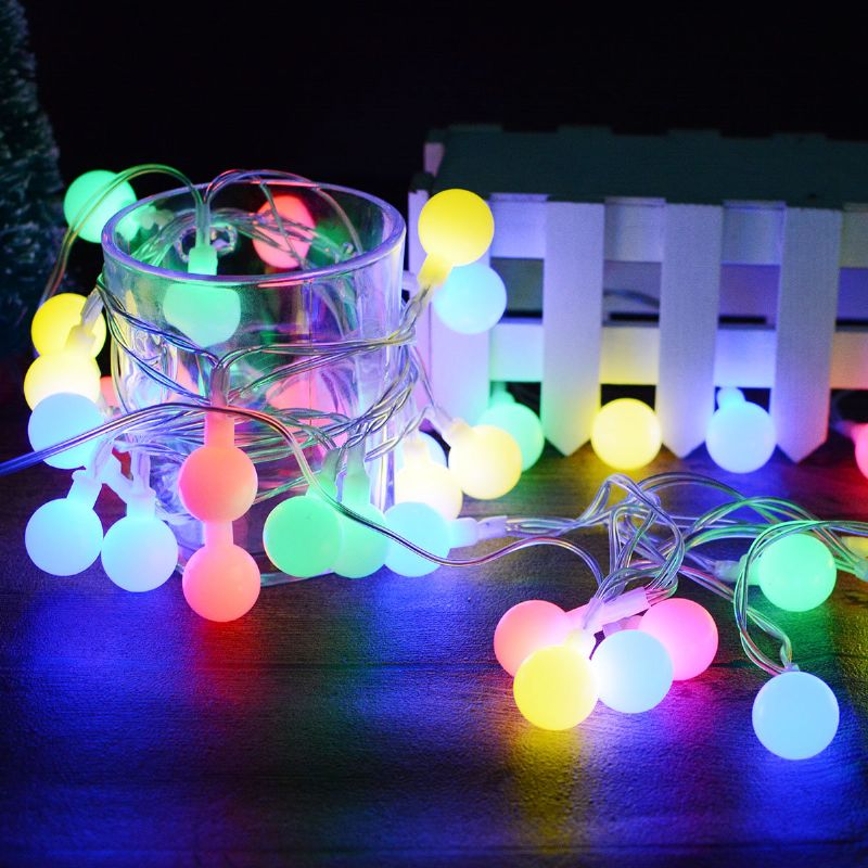 Arilux® Baterijski Pogon 6m 40leds Globe Ball Fairy String Lights Za Božićno Uređenje Terase
