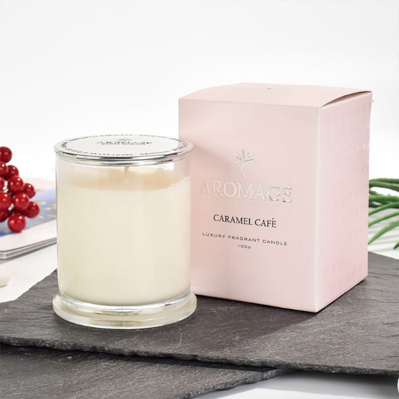 Aromaterapeutske Svijeće Scents England Spice Soy Wax Scented Candles Duboka Staklena Boca - 210 G