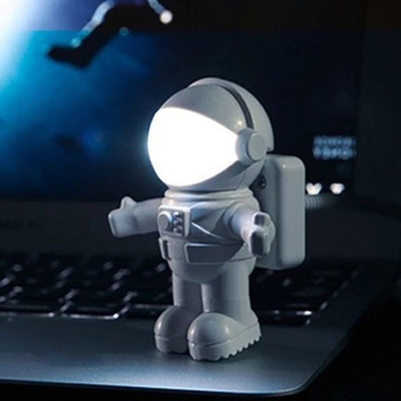 Astronaut Led Noćno Svjetlo Usb Kreativno Usb Za Knjige Računalna Stolna Svjetiljka