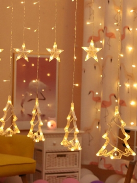 Božićna Led Viseća Zidna Zavjesa Fairy String Lights Svadbena Zabava