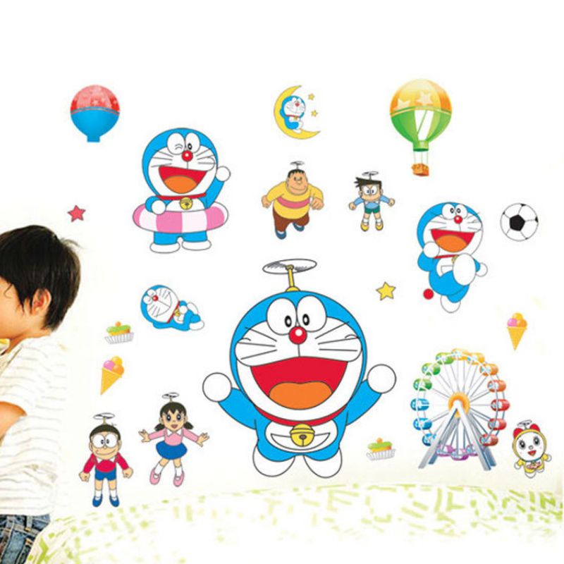 Doraemon Vodootporne Naljepnice Japanski Anime Crtani Film Za Djecu Roon Decoration