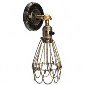 E27 Loft Metal Retro Vintage Rustikalni Svijećnjak Zidna Svjetiljka Edison Lampa Žarulja