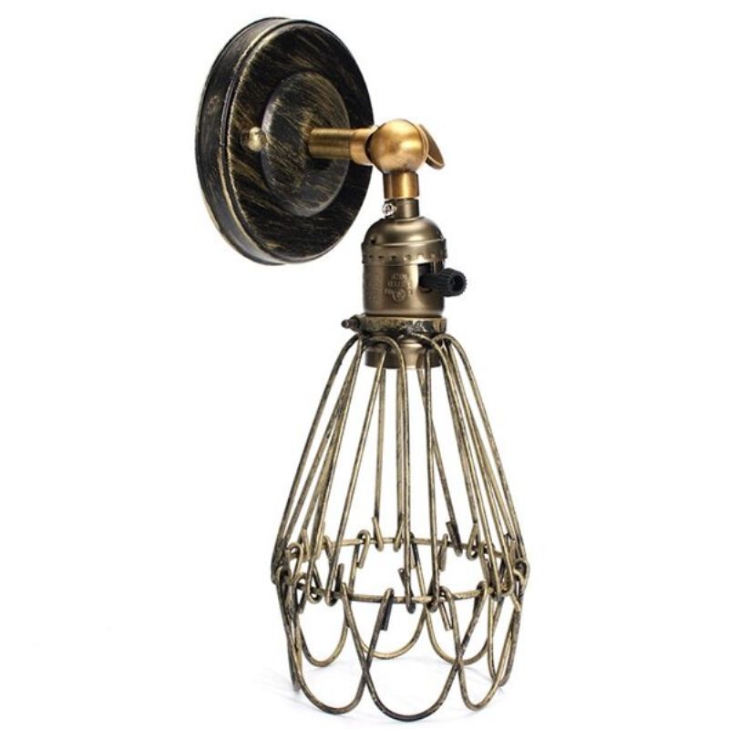 E27 Loft Metal Retro Vintage Rustikalni Svijećnjak Zidna Svjetiljka Edison Lampa Žarulja