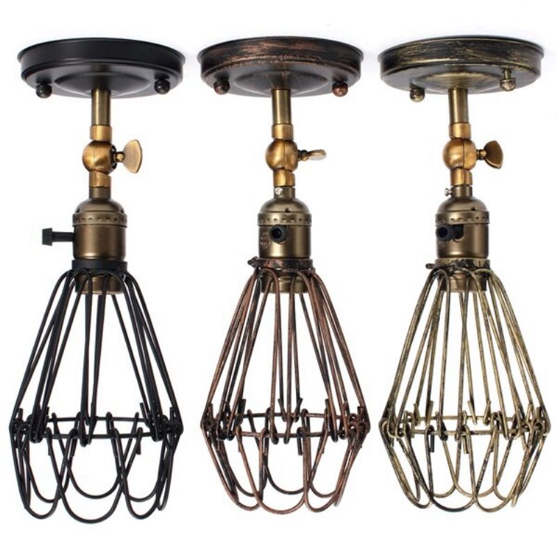 E27 Loft Metal Retro Vintage Rustikalni Svijećnjak Zidna Svjetiljka Edison Lampa Žarulja