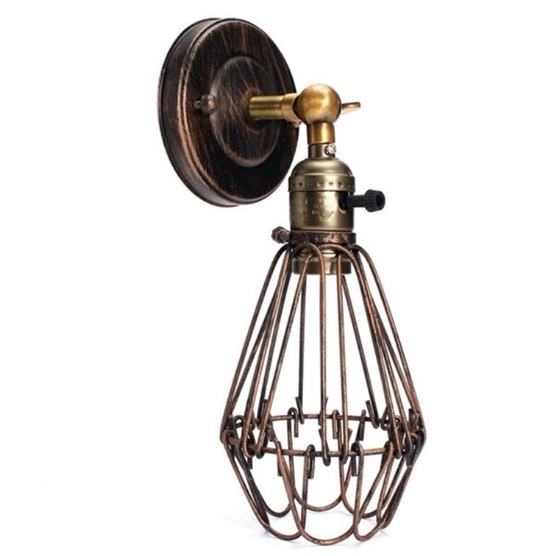 E27 Loft Metal Retro Vintage Rustikalni Svijećnjak Zidna Svjetiljka Edison Lampa Žarulja