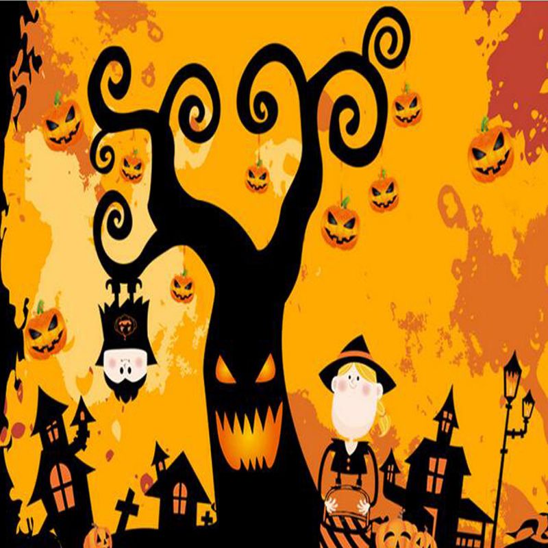 Halloween Zidne Naljepnice Staklena Pasta Hawk House Horror Spider Wizard Blagdanska Dekoracija