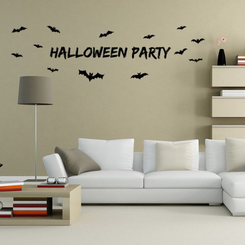 Miico Halloween Party Naljepnica Uklonjiva Zidna Room Decorations