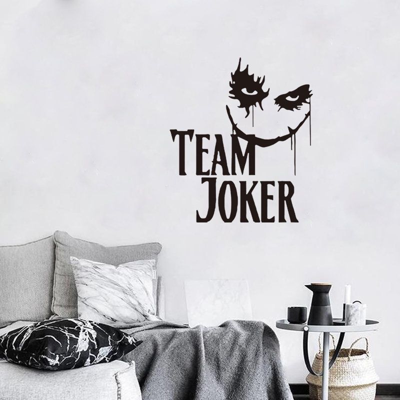 Miico Team Joker Naljepnica Za Noć Vještica Zidna Dekoracija Za Noć Sobe