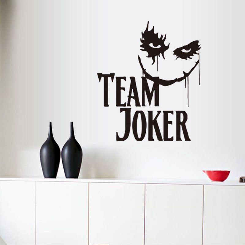 Miico Team Joker Naljepnica Za Noć Vještica Zidna Dekoracija Za Noć Sobe