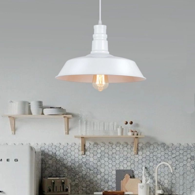Moderna Stropna Viseća Svjetiljka U Industrijskom Metalnom Stilu Sjenila Za Svjetiljke Dekoracija Za Abažur