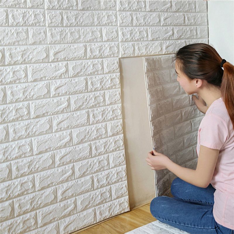 Pe Pjena 3d Zidne Naljepnice Safty Home Decor Diy Tapete Brick Dnevni Boravak Dječja Spavaća Soba Naljepnica