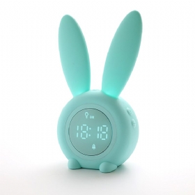 Rabbit Elektronička Budilica Vrijeme Prigušena Svjetla Magnetski Usisni Led Sat Dobra Izdržljivost Alati Za Buđenje