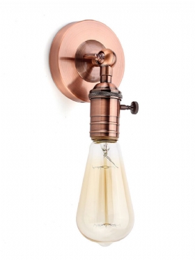 Vintage Svijećnjak E27 Industrijska Edison Zidna Potkrovlje Retro Svjetiljka Antikna Za Stepenice Sobni Kućni Dekor