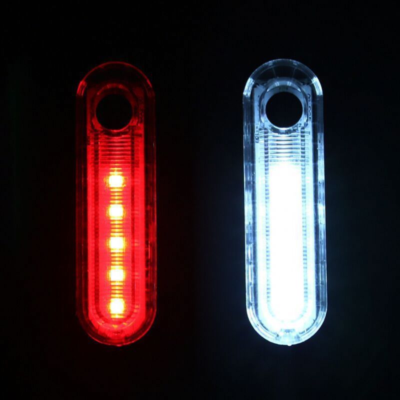 2pcs Usb Punjiva Led Stražnja Svjetla Za Bicikl Sigurnosno Svjetlo Upozorenja Lampa Za Za Brdski Dodaci Za Bicikle Za Sportske