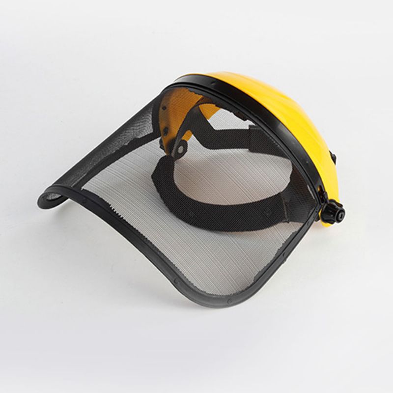 Vrtlarska Zaštitna Kaciga Maska Za Cijelo Lice Za Rezač Stakla S Čeličnom Mrežastom Vizirom Slušalica Industrijska Za