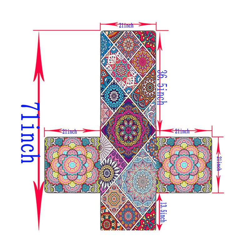 3d Digitalni Ispis Navlaka Za Sofu Za Kućne Ljubimce Bohemian Square Jastuk Za Za