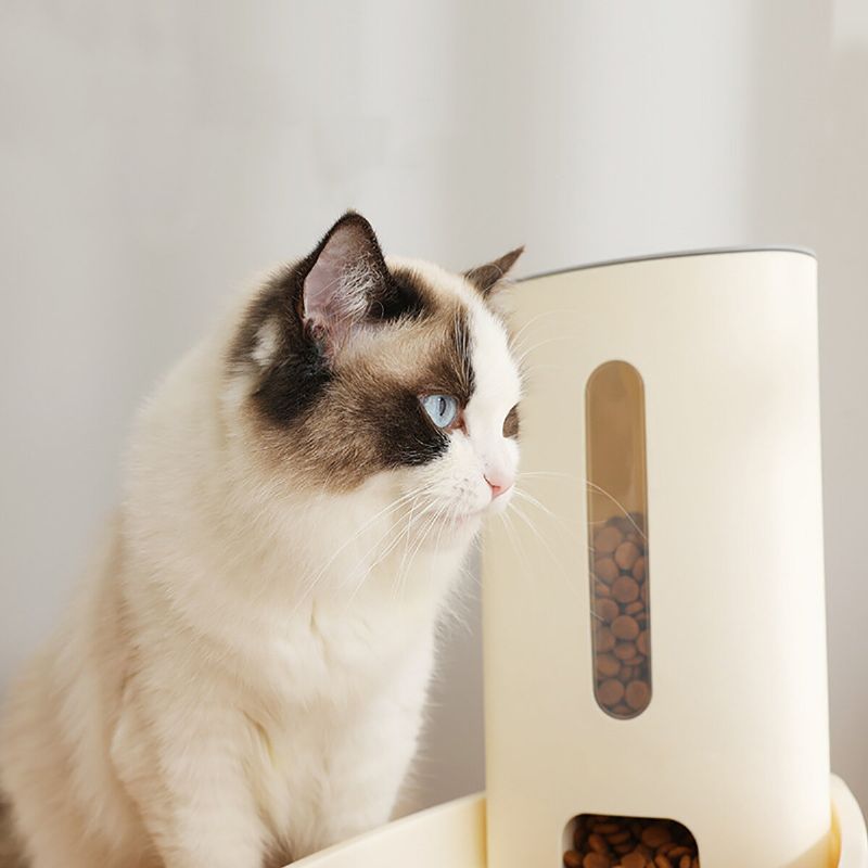 Automatska Hranilica Za Kućne Ljubimce Pse Mačke Posuda Za Hranu 3.8 L Koja Se Može Ukloniti I Lako Čistiti Za Za I Pse
