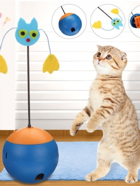 Funny Pet Cat Kitten Igračka Za Igru Električna Rotirajuća Mačka Teaser Za Igračke Za Kućne Ljubimce