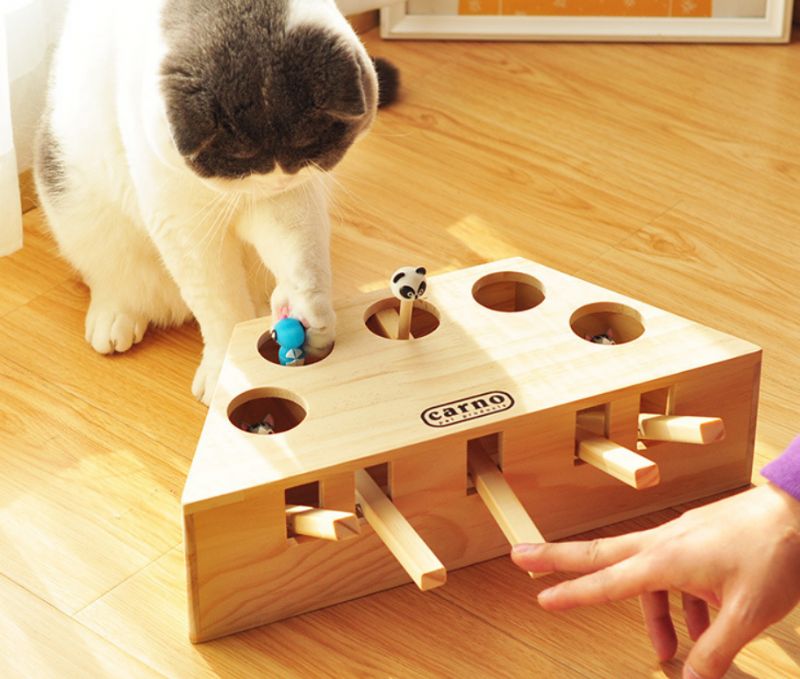 Igračke Za Mačke Puno Drvo Whack-a-mole Crtane Interaktivne Za