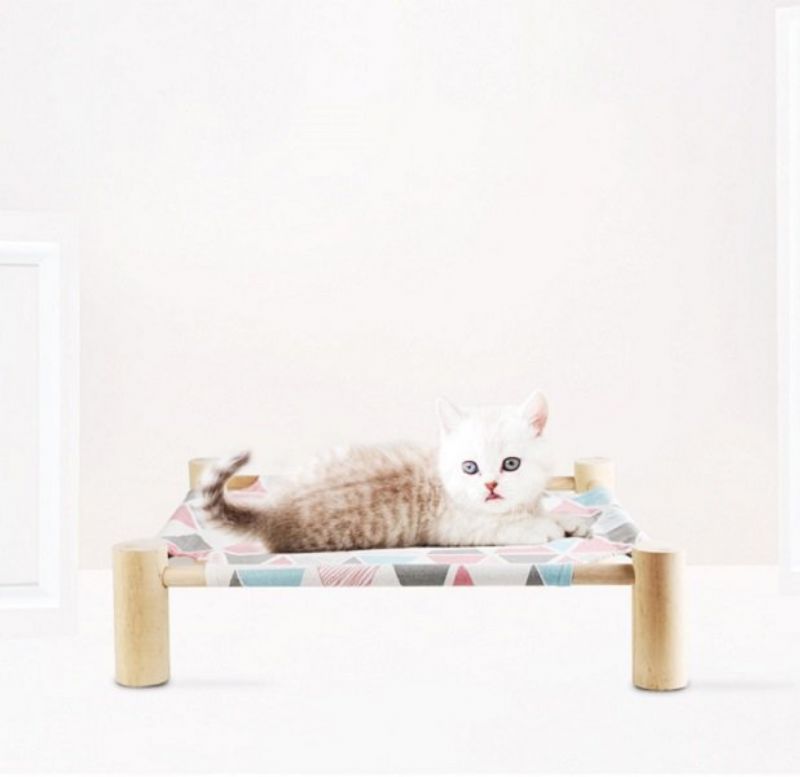Viseća Mreža Za Mačke Četverokutni Pijesak Za Uklonjiva Za Podloga Za Kućne Ljubimce Viseći Krevet