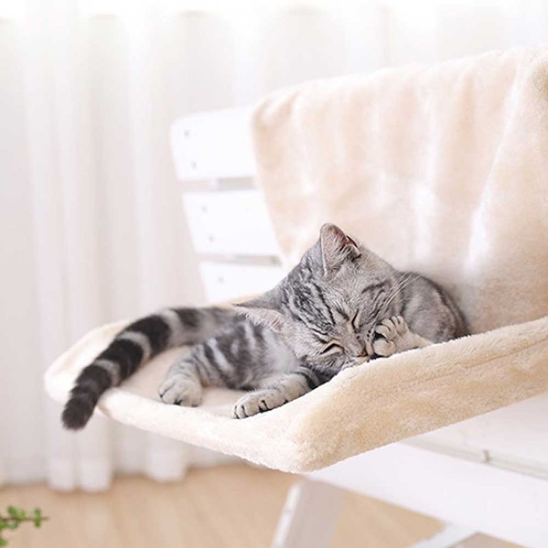 Višenamjenska Viseća Mreža Za Mačke S Potporom Prijenosna I Uklonjiva Stolica Za