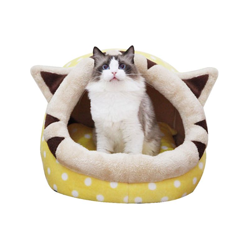 Životinjski Oblik Luksuzni Krevet Za Kućne Ljubimce Pas Mačka Gnijezdo Za Štene Meko Spavanje Mačje Za Grijanje