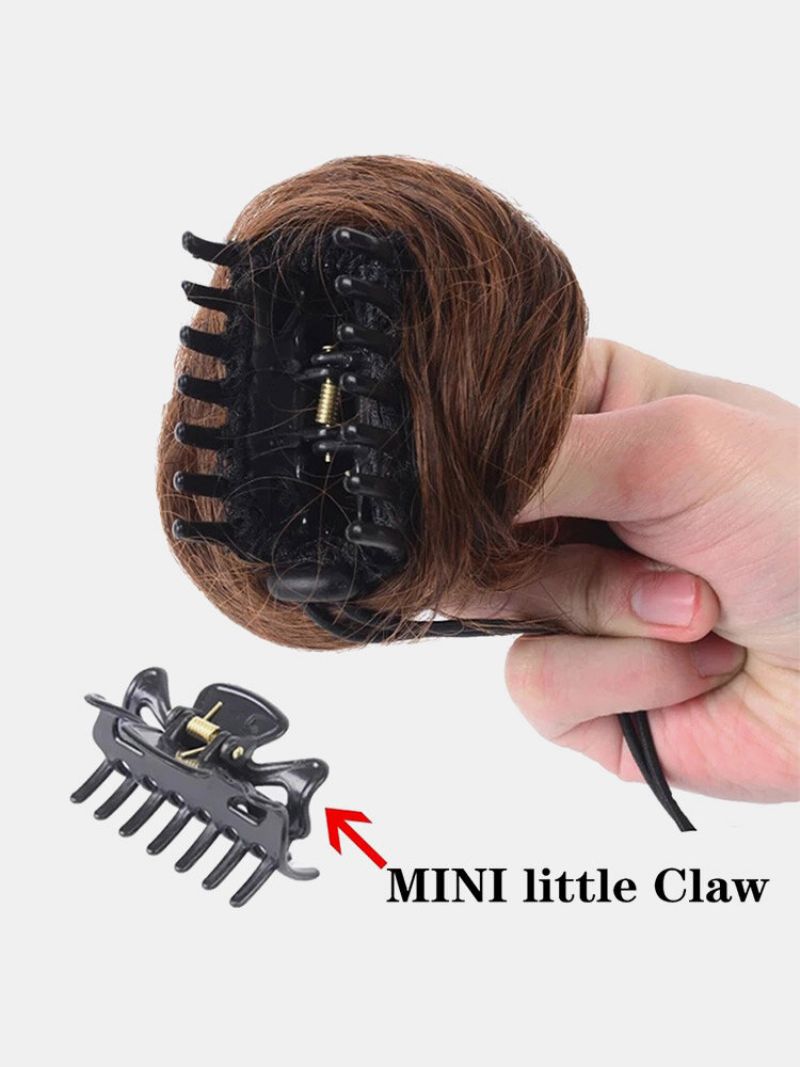 13 Boja Claw Clip Coil Hair Maruko Small Wig Bag Fluffy Age Reduction Synthetic Extension Bag