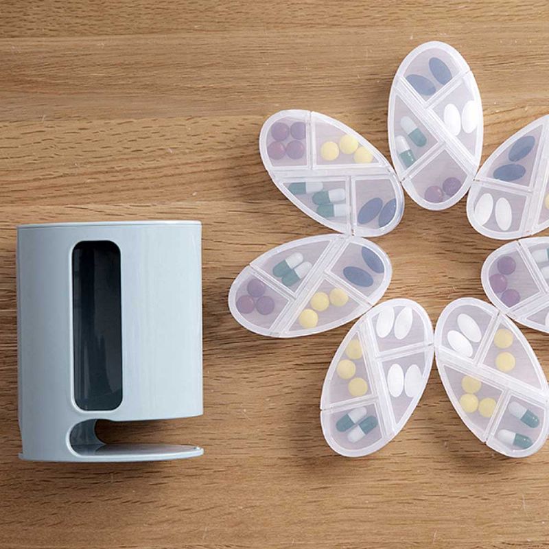 28-dnevni Organizator Pilula Vodootporni Dozator Prijenosni Dizajn Za Nošenje Vitaminskih Dodataka I Lijekova Za Putovanja Kampiranje