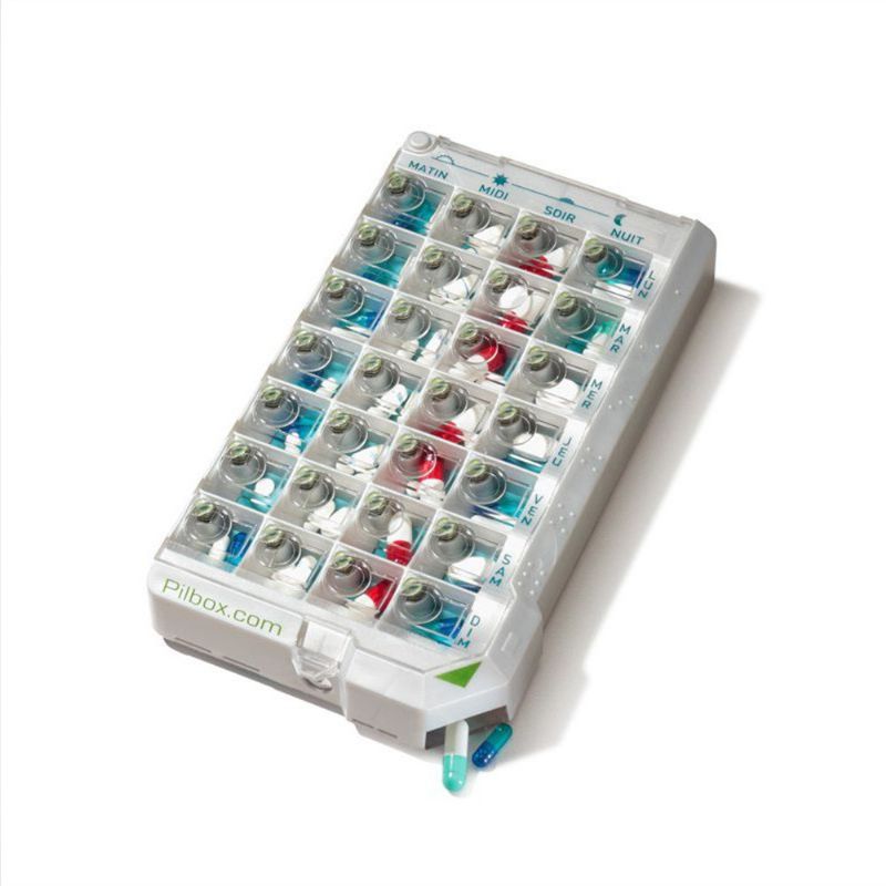 7-dnevna Tjedna Kutija Za Tablete S 28 Utora Držač Tableta Za Starije Osobe Za Pohranu Lijekova Za