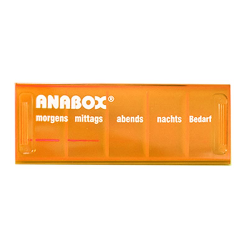 Anabox Prijenosna Mala Kutija Za Tablete Otporna Na Vlagu Tjedno Pakirana Zasebna Medicinska