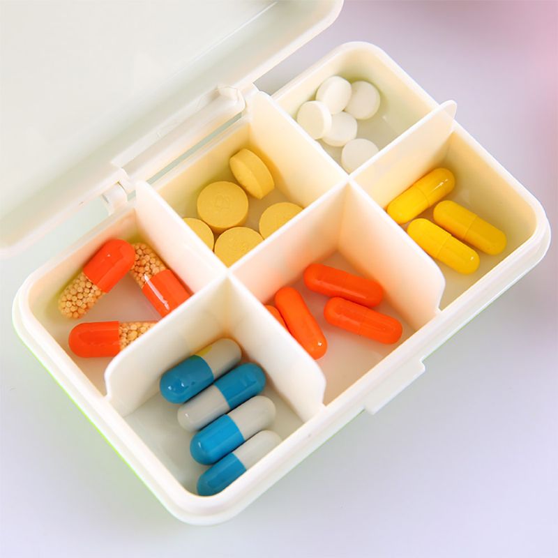 Kreativno Modeliranje Prtljage Mini Kutija Za Tablete Za Pohranu Nakita 6 Utora Višenamjenski Organizator Za Žene