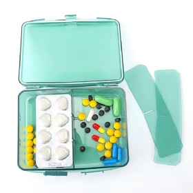Kutija Za Pilule Velikog Kapaciteta S Više Odjeljaka Pp Sigurna Za Dodaci Organizator Za Pacijente Djecu Starije Za