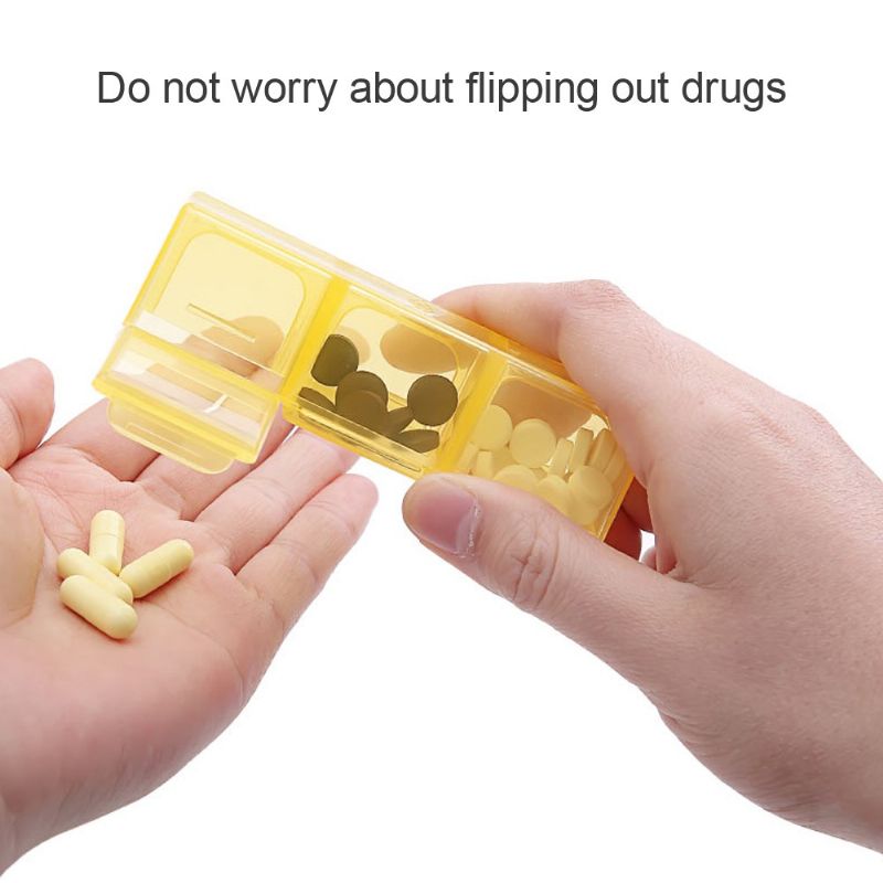 Kutija Za Tablete Otporna Na Vlagu 7 Dana S 21 Velikim Pretincem I Dizajnom Koji Se Može Ukloniti